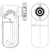 RVS Armstrong omgekeerde emmer condenspot&nbsp;&nbsp;|&nbsp;&nbsp;2000 Serie